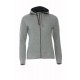 Sweatshirt Classic Hoody Full Zip Femme CLIQUE