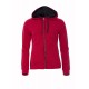 Sweatshirt Classic Hoody Full Zip Femme CLIQUE