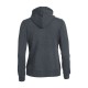 Sweatshirt Basic Hoody Full zip Femme CLIQUE