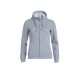 Sweatshirt Basic Hoody Full zip Femme CLIQUE