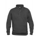 Sweatshirt Basic Half Zip - CLIQUE