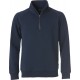 Sweatshirt Classic Half Zip CLIQUE