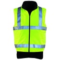 Gilet polyester hi-viz doublé polaire 3M Coverguard